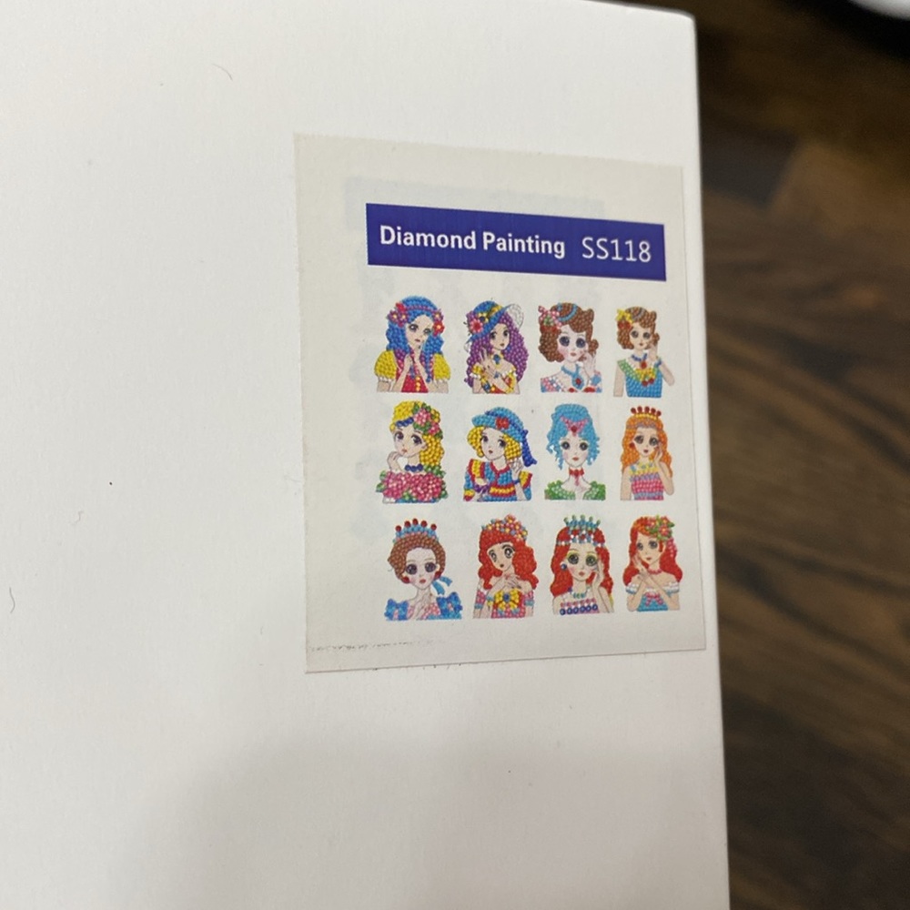 NWT (2) Cutie Pop Diamond Sticker Art Disney Princess - Picture 4 of 7
